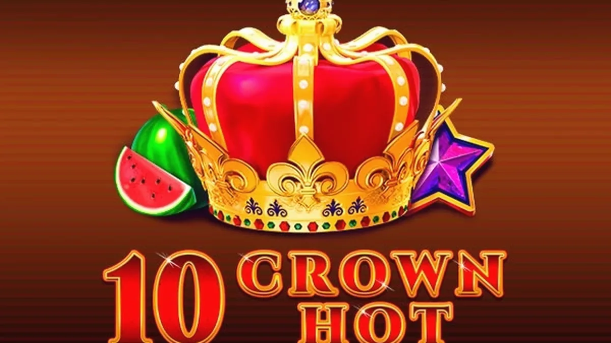 10 Crown Hot سلاٹ مشین کا انٹرفیس اور فروٹ تھیم